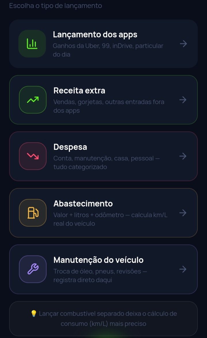 Lançamento simples